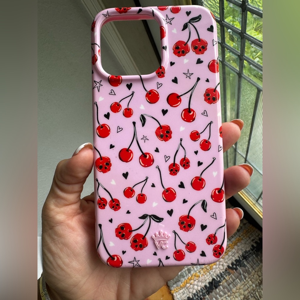 Velvet Caviar Pink Cherry iPhone 15 pro max